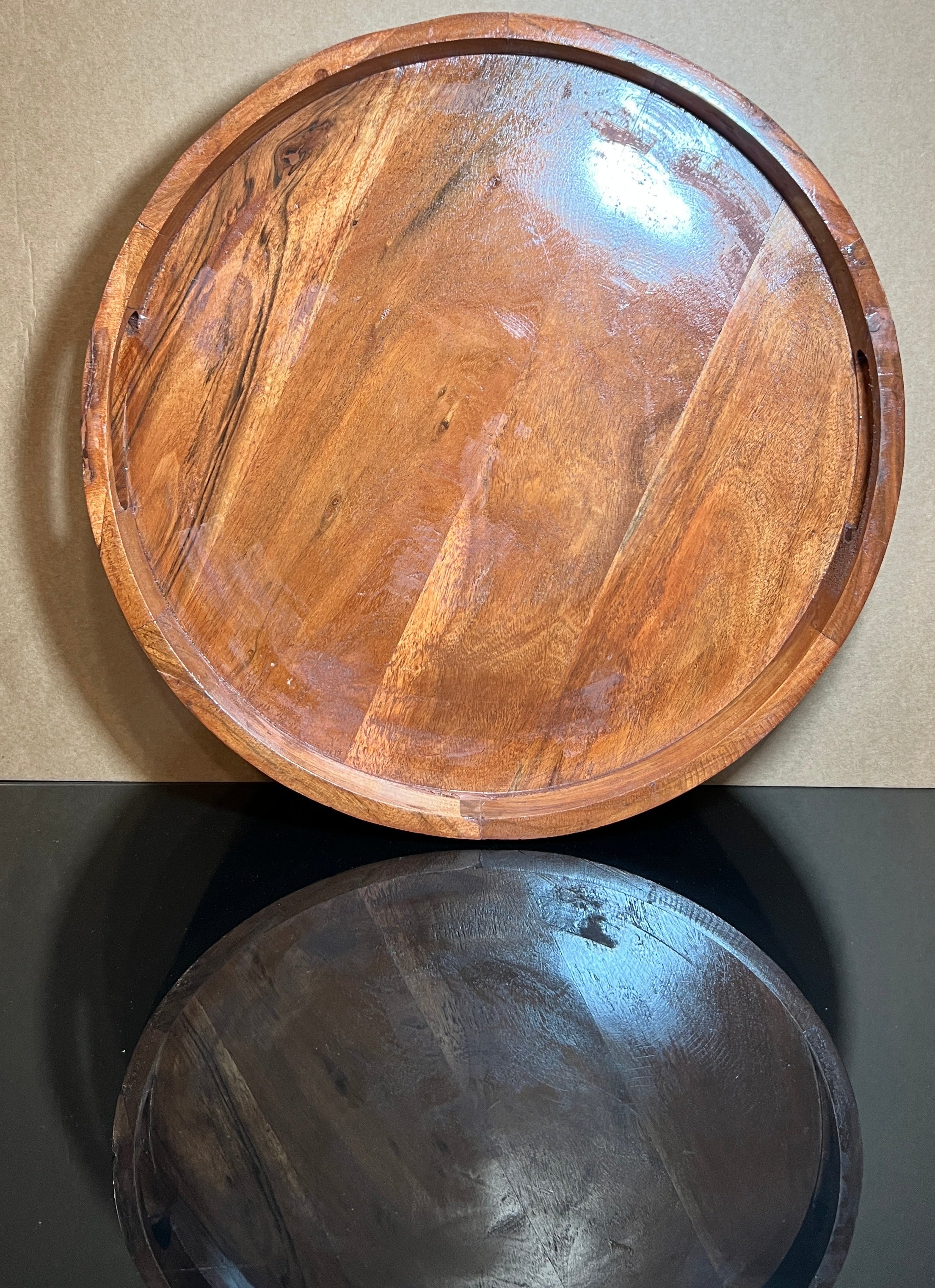 Acacia Wood Turn Table Lazy Susan